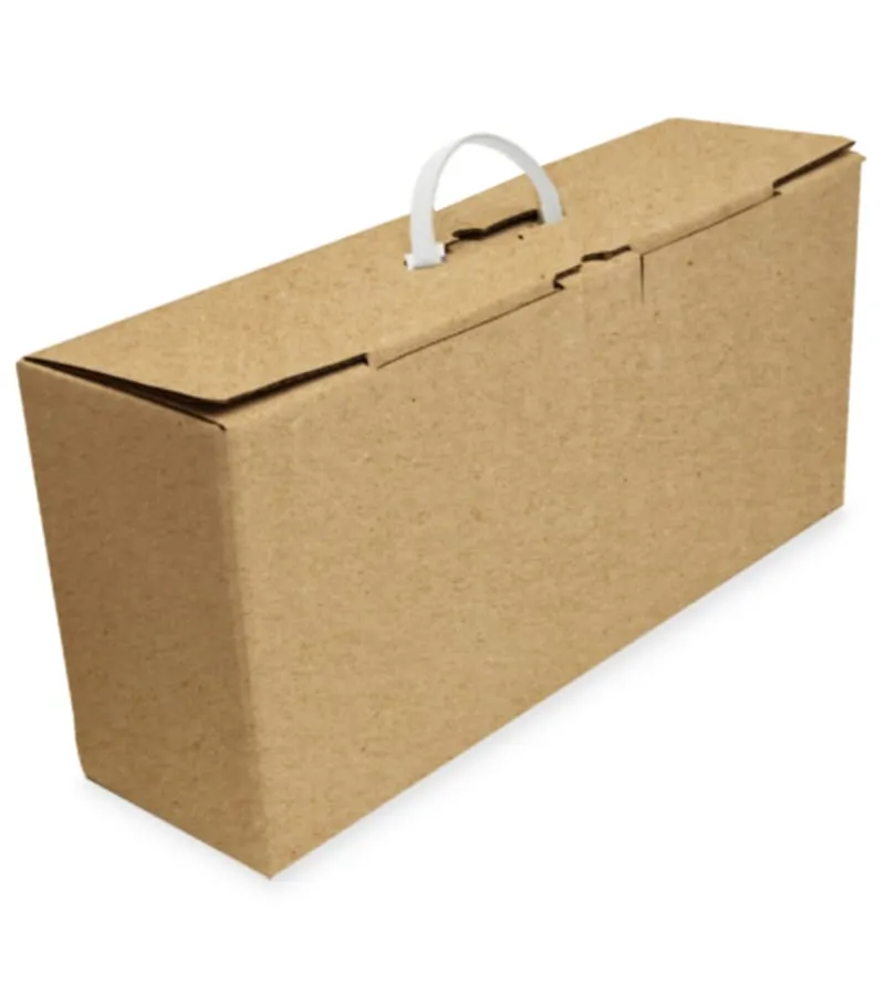 Handled Plain Corrugated Box