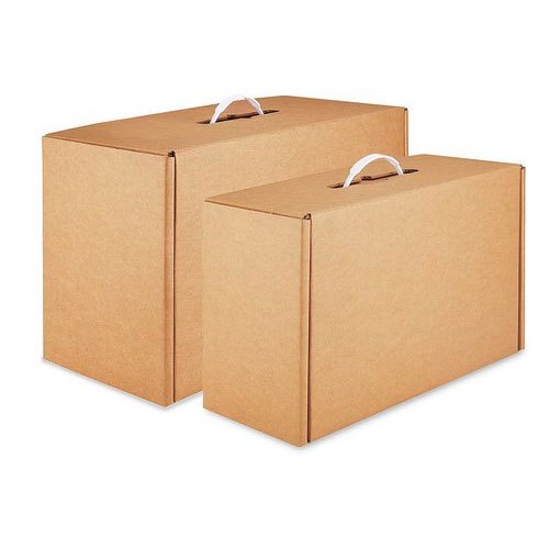 Handled Plain Corrugated Box